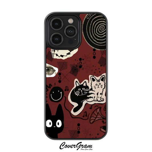 Case /  Cute Cat Pattern